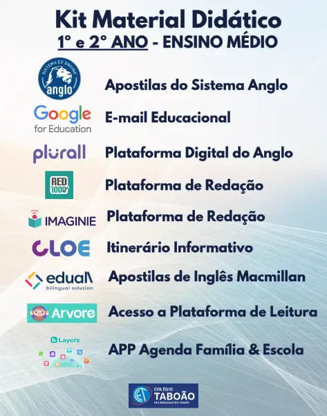 Kit Material Didático – 2°ano Ensino Médio