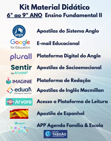 Kit Material Didático – 6°ano Fund II