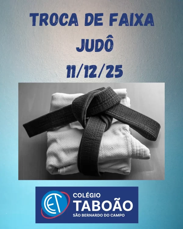 Troca de Faixa Judô